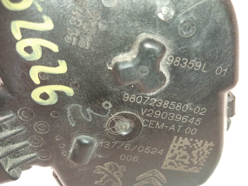 Recambio de caja mariposa para ford transit courier 1.5 tdci cat referencia OEM IAM 9807238580  V29039645