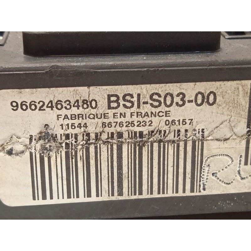 Recambio de caja reles / fusibles para peugeot 407 st confort referencia OEM IAM 9662463480  6580FW