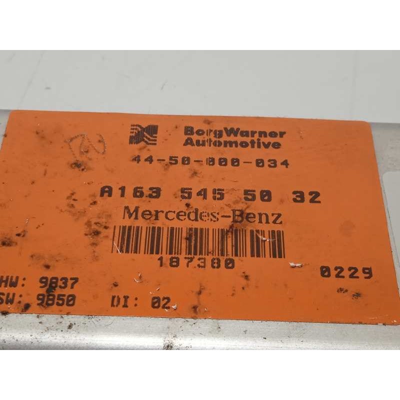 Recambio de centralita cambio automatico para mercedes-benz clase m (w163) 270 cdi (163.113) referencia OEM IAM A1635455032  445