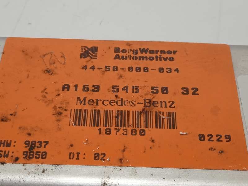 Recambio de centralita cambio automatico para mercedes-benz clase m (w163) 270 cdi (163.113) referencia OEM IAM A1635455032  445
