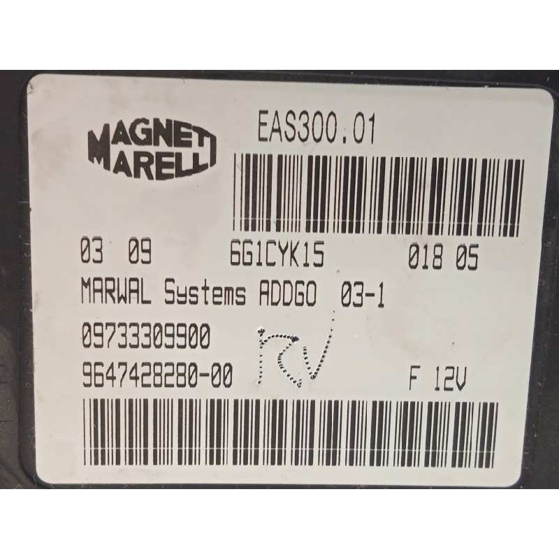 Recambio de modulo electronico para peugeot 607 (s2) marfil pack referencia OEM IAM 9647428280  