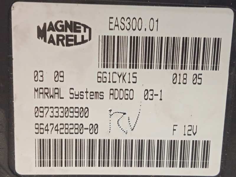 Recambio de modulo electronico para peugeot 607 (s2) marfil pack referencia OEM IAM 9647428280  