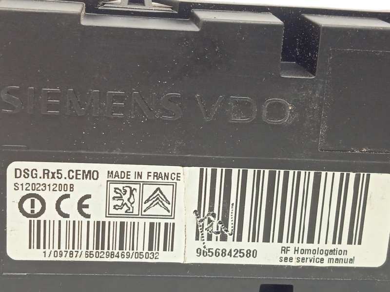 Recambio de modulo electronico para peugeot 607 (s2) marfil pack referencia OEM IAM 9656842580  