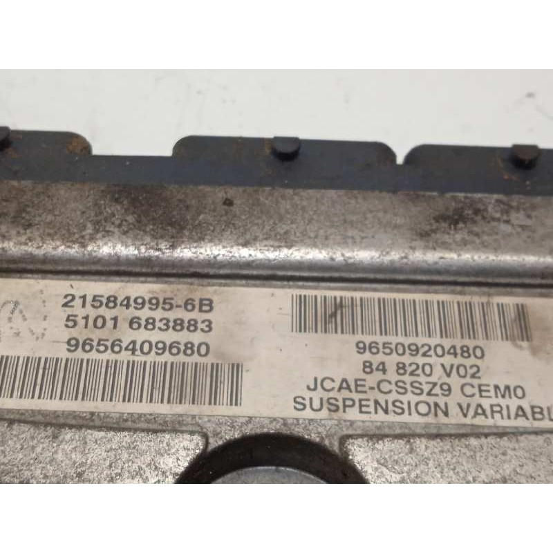 Recambio de centralita suspension para peugeot 607 (s2) marfil pack referencia OEM IAM 9656409680  9650920480