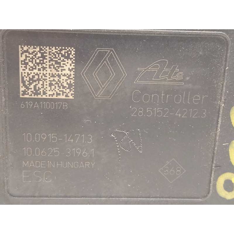 Recambio de abs para dacia dokker 1.3 tce cat referencia OEM IAM 476600078R 28515242123 10022006554