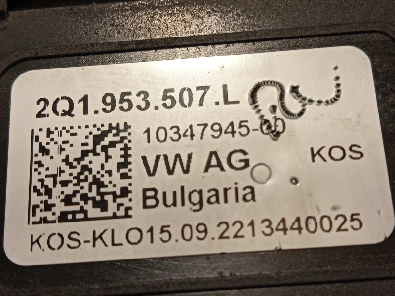 Recambio de mando intermitentes para volkswagen t6.1 caravelle (sh) 2.0 tdi referencia OEM IAM 2Q1953507L  2Q1953507LIGI