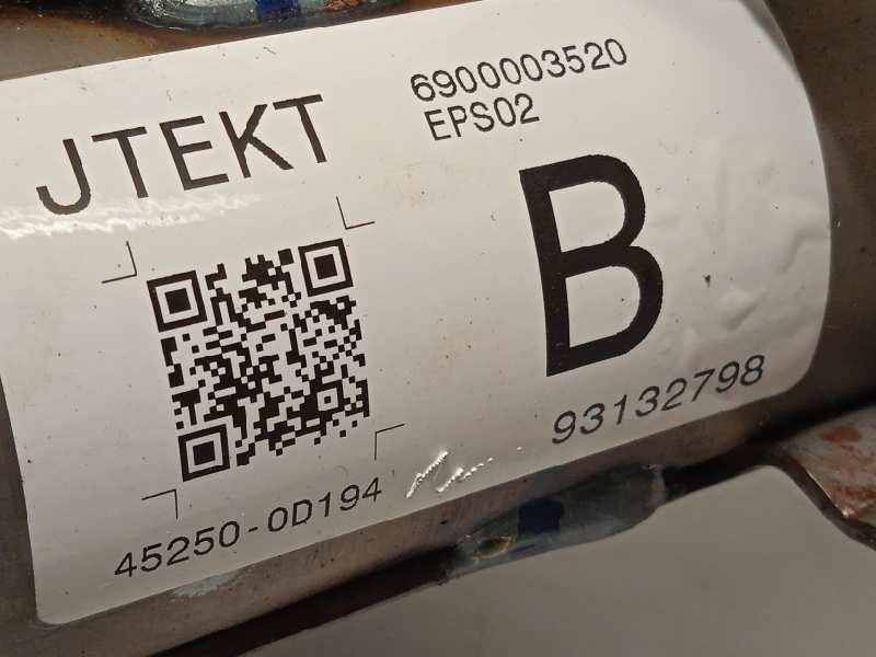 Recambio de columna direccion para toyota yaris hybrid active referencia OEM IAM 452500D194  4520A0D061