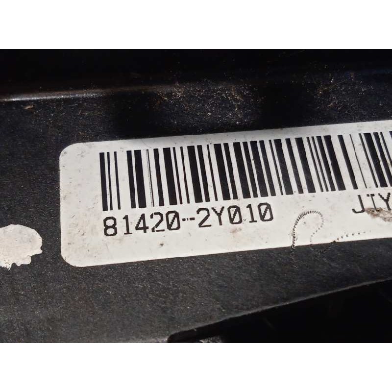 Recambio de cerradura puerta trasera derecha para hyundai ix35 1.7 crdi cat referencia OEM IAM 814202Y010  