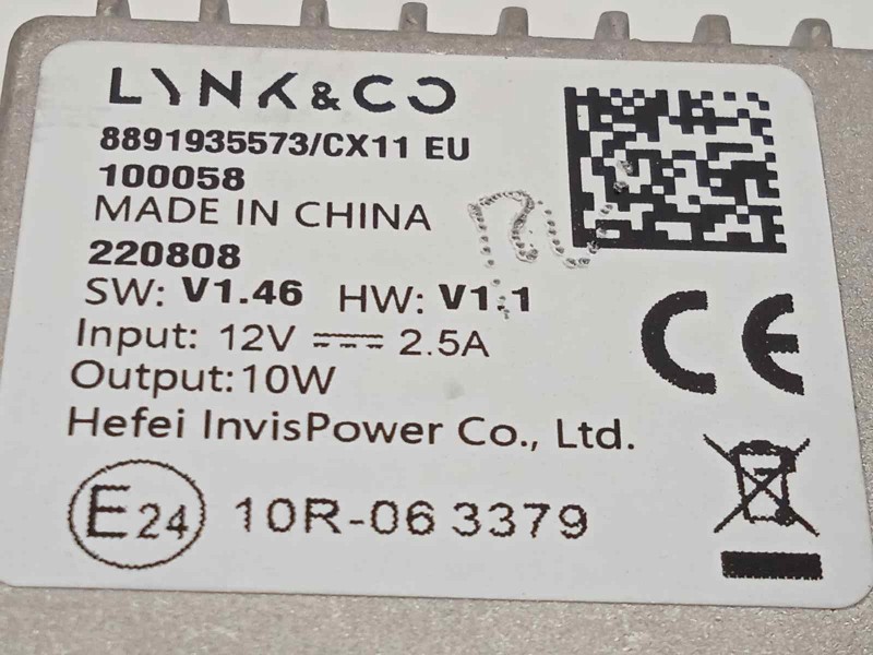 Recambio de modulo electronico para lynk&co lynk & co 01 1.5 phev referencia OEM IAM 8891935573  