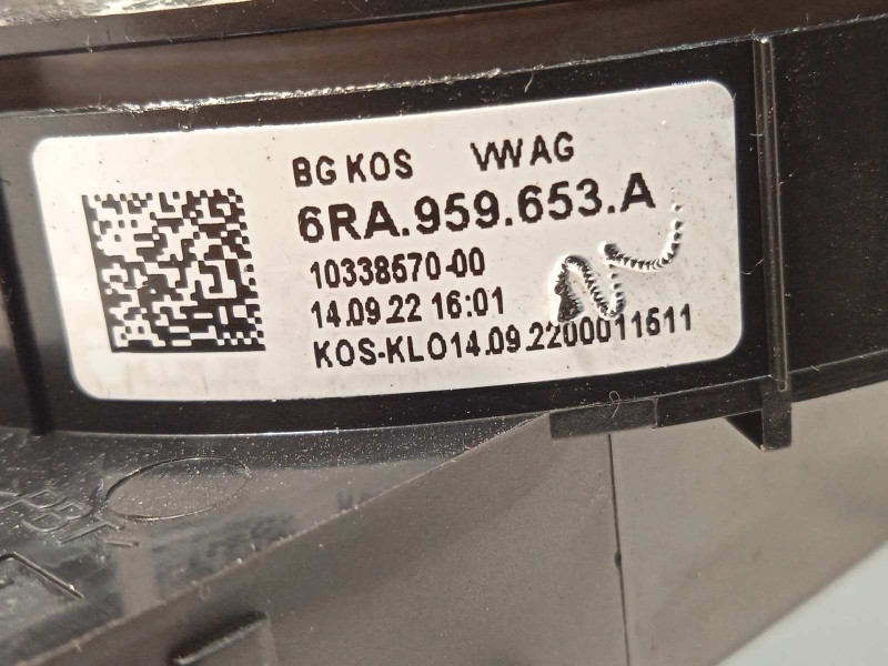 Recambio de anillo airbag para volkswagen t6.1 caravelle (sh) 2.0 tdi referencia OEM IAM 6RA959653A  