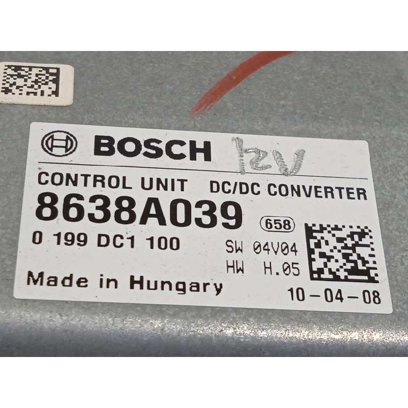 Recambio de modulo electronico para mitsubishi asx (ga0w) 1.8 di-d cat referencia OEM IAM 8638A039  0199DC1100