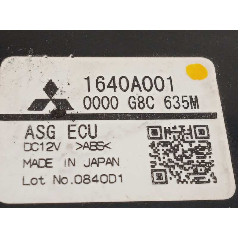 Recambio de modulo electronico para mitsubishi asx (ga0w) 1.8 di-d cat referencia OEM IAM 1640A001  
