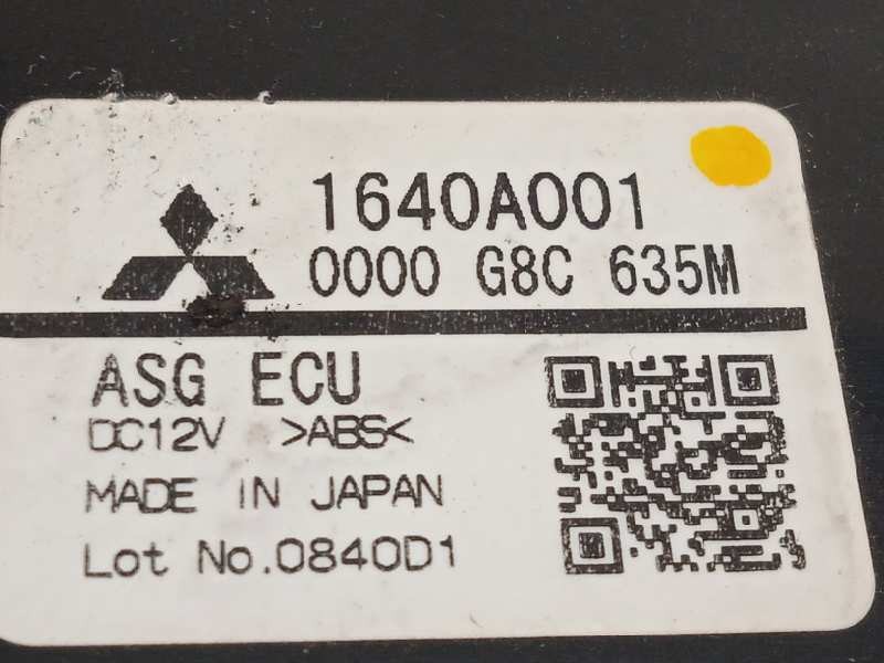 Recambio de modulo electronico para mitsubishi asx (ga0w) 1.8 di-d cat referencia OEM IAM 1640A001  