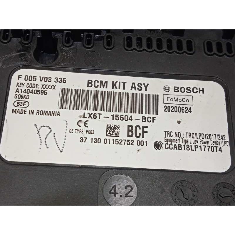 Recambio de caja reles / fusibles para ford kuga titanium referencia OEM IAM LX6T15604BCF  2473673