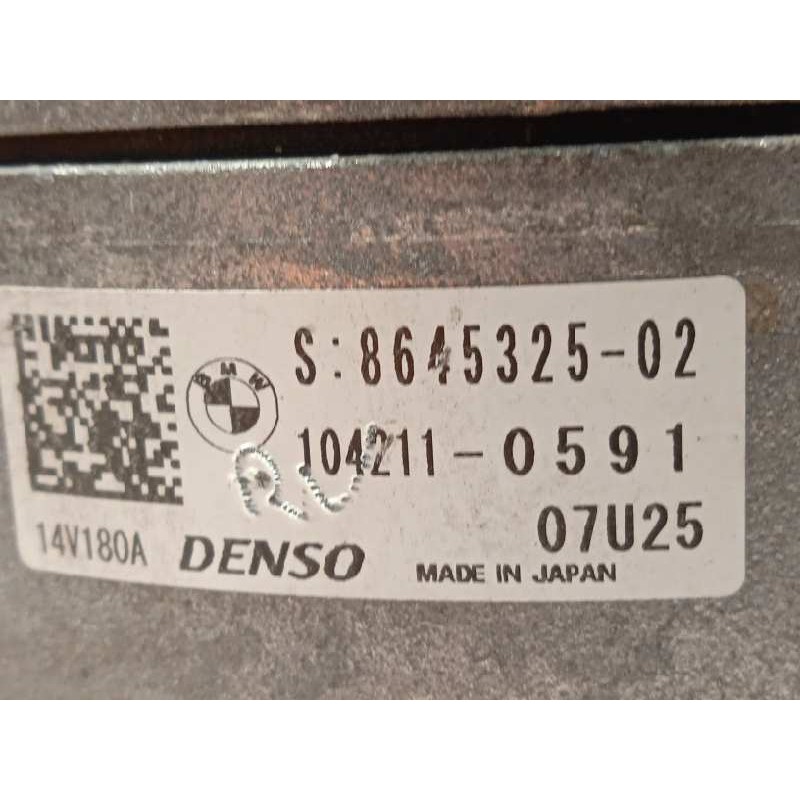 Recambio de alternador para bmw serie 1 lim. (f20/f21) 116i referencia OEM IAM 8645325 12318645325 1042110591
