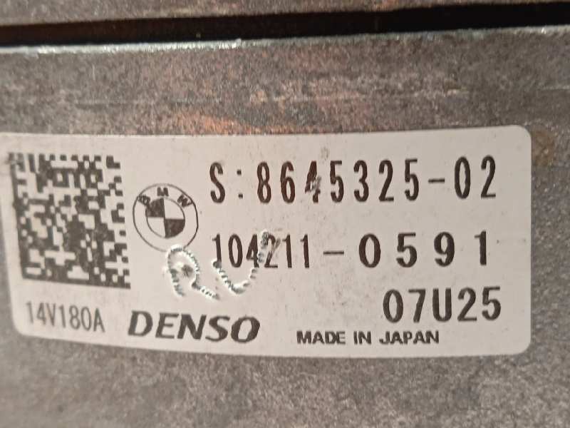 Recambio de alternador para bmw serie 1 lim. (f20/f21) 116i referencia OEM IAM 8645325 12318645325 1042110591