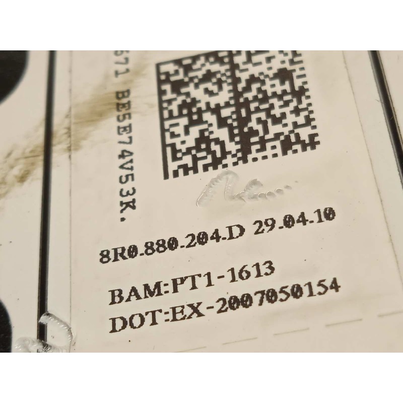 Recambio de airbag delantero derecho para audi q5 (8r) 2.0 16v tfsi referencia OEM IAM 8R0880204D  