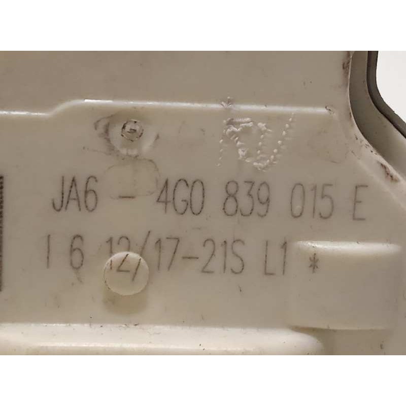 Recambio de cerradura puerta trasera izquierda para audi q3 (8ug) attraction referencia OEM IAM 4G0839015E  