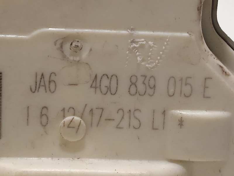 Recambio de cerradura puerta trasera izquierda para audi q3 (8ug) attraction referencia OEM IAM 4G0839015E  
