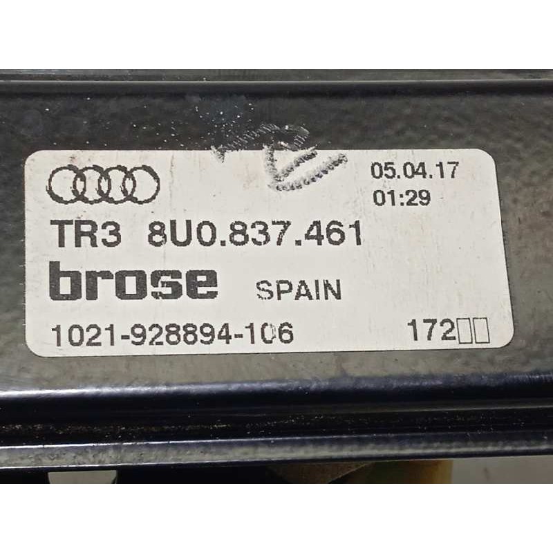 Recambio de elevalunas delantero izquierdo para audi q3 (8ug) attraction referencia OEM IAM 8U0837461  8K0959801B