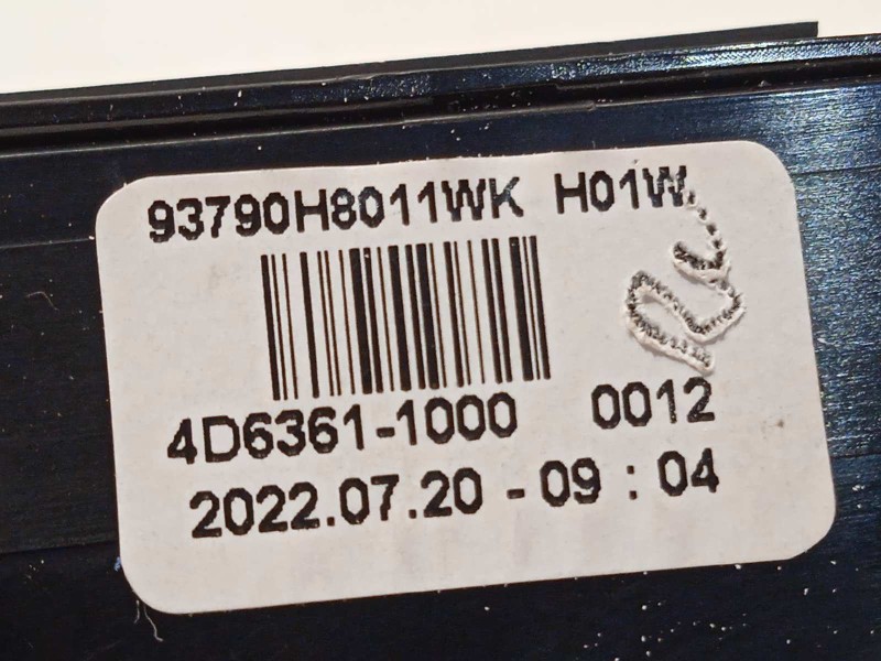 Recambio de mando multifuncion para kia rio (yb) 1.0 tgdi cat referencia OEM IAM 93790H8011  93790H8011WK