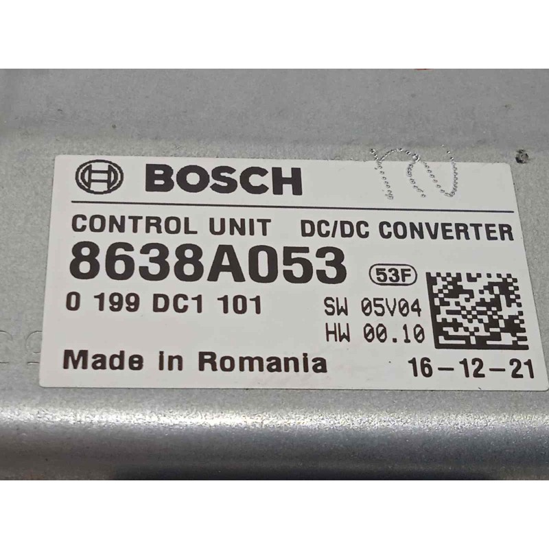 Recambio de modulo electronico para citroën c4 aircross 1.6 hdi fap referencia OEM IAM 8638A053  0199DC1101