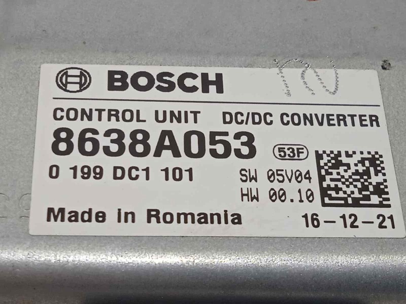 Recambio de modulo electronico para citroën c4 aircross 1.6 hdi fap referencia OEM IAM 8638A053  0199DC1101