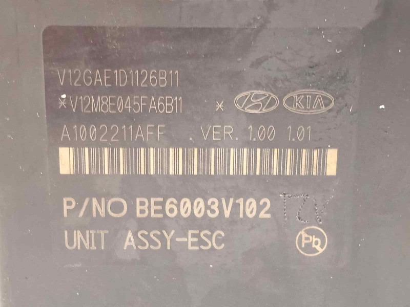 Recambio de abs para kia rio (yb) 1.2 cat referencia OEM IAM 58920H8200 BE6003V102 MGH85ADBH6013V101