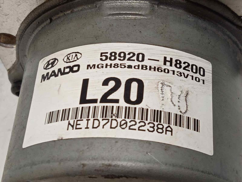 Recambio de abs para kia rio (yb) 1.2 cat referencia OEM IAM 58920H8200 BE6003V102 MGH85ADBH6013V101