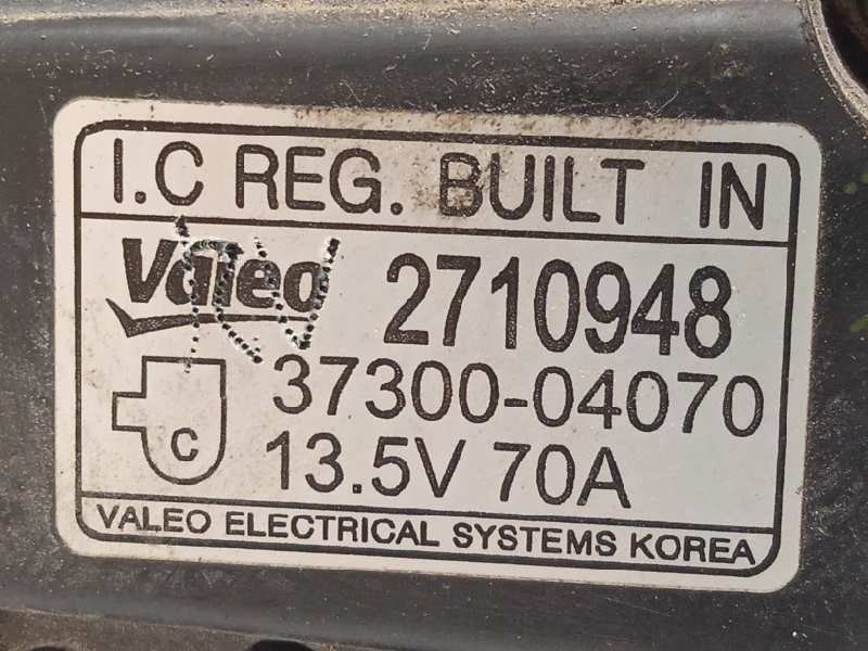 Recambio de alternador para kia picanto (ja) 1.0 cat referencia OEM IAM 3730004070  2710948