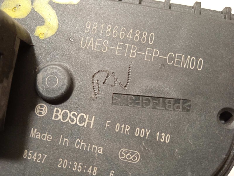 Recambio de caja mariposa para citroën c5 aircross shine referencia OEM IAM 9818664880  F01R00Y130