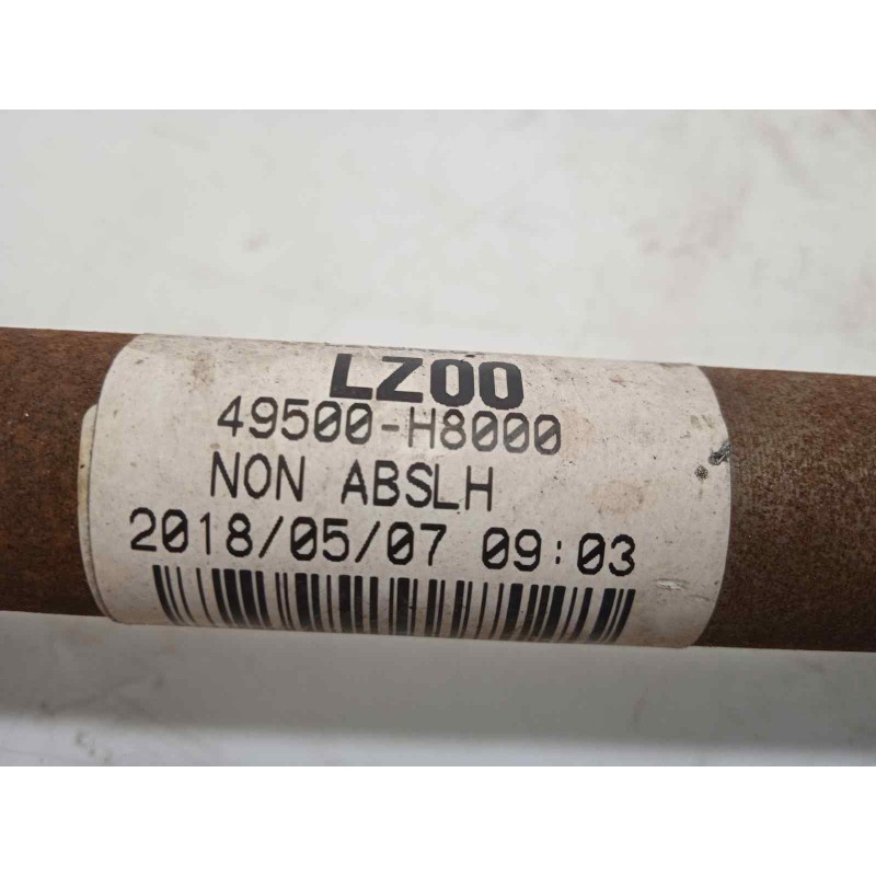 Recambio de transmision delantera izquierda para kia rio (yb) 1.2 cat referencia OEM IAM 49500H8000  