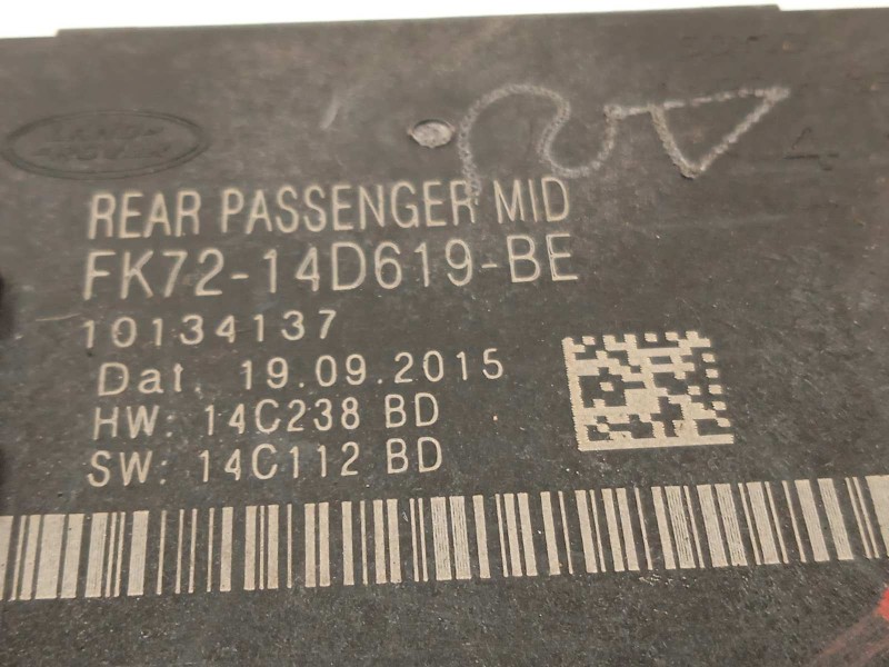 Recambio de centralita confort para jaguar xe 2.0 diesel cat referencia OEM IAM FK7214D619BE  