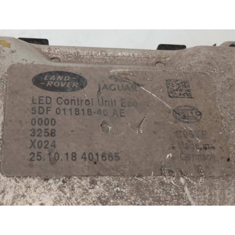 Recambio de centralita faros xenon para jaguar xe 2.0 diesel cat referencia OEM IAM 5DF01181840AE  