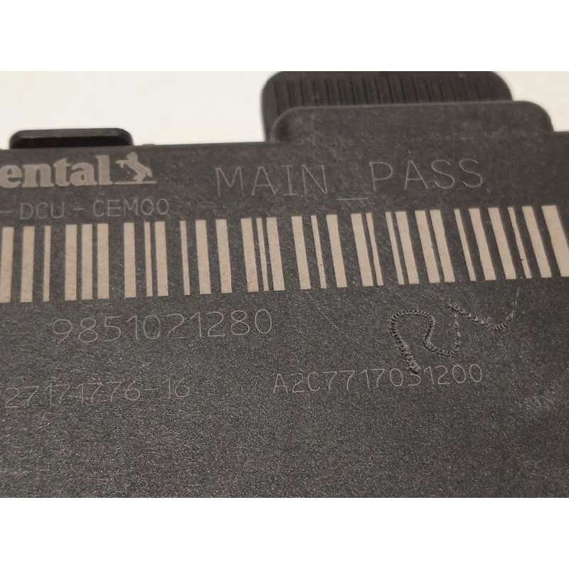 Recambio de centralita confort para citroën c5 x plug-in hybrid 225e referencia OEM IAM 9851021280  