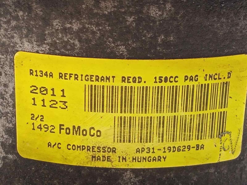 Recambio de compresor aire acondicionado para ford focus lim. (cb8) trend referencia OEM IAM AP3119D629BA  1890121