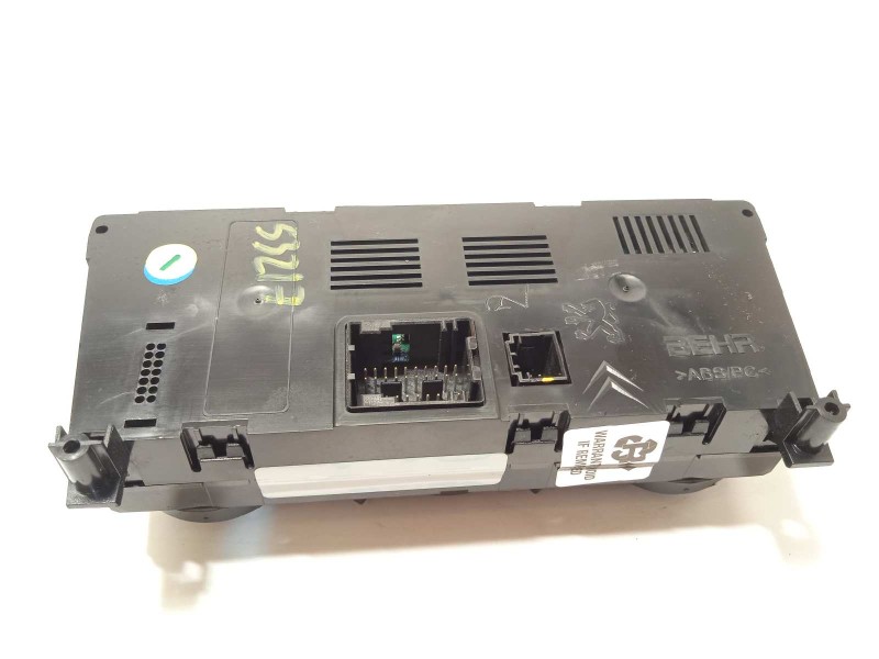 Recambio de mando climatizador para peugeot 5008 sport pack referencia OEM IAM 96738321XT 6452W6 6559YW
