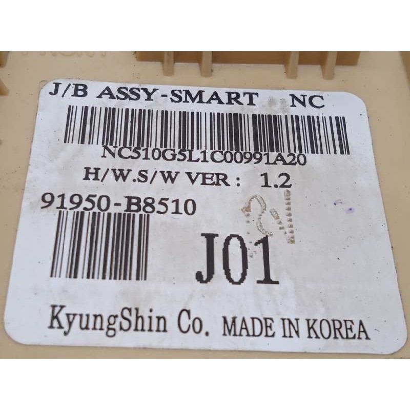 Recambio de caja reles / fusibles para hyundai grand santa fe 2.2 crdi cat referencia OEM IAM 91950B8510  