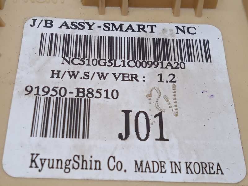 Recambio de caja reles / fusibles para hyundai grand santa fe 2.2 crdi cat referencia OEM IAM 91950B8510  