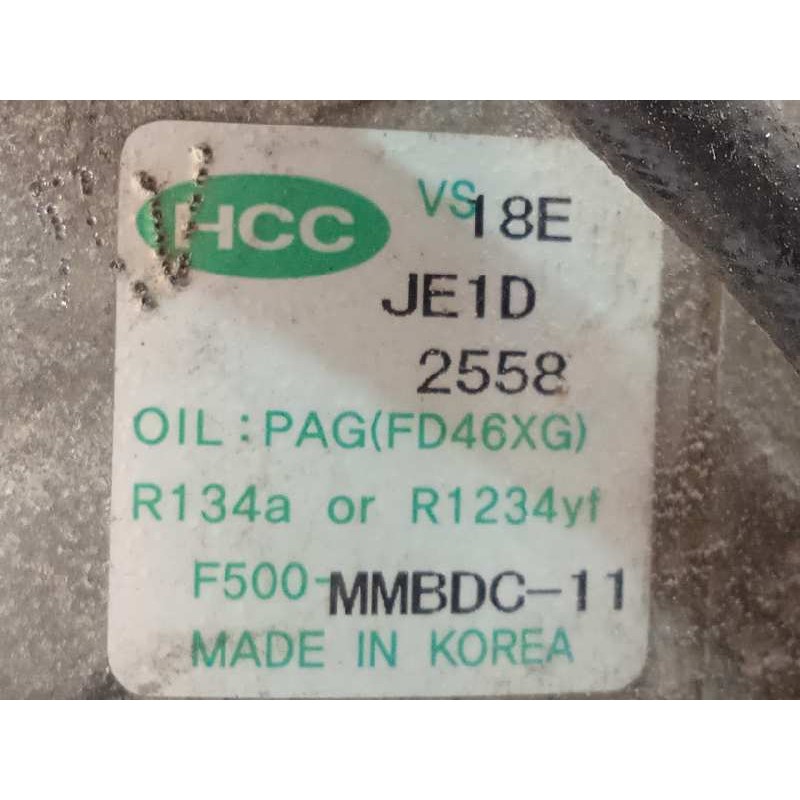Recambio de compresor aire acondicionado para hyundai grand santa fe 2.2 crdi cat referencia OEM IAM 977012W050  