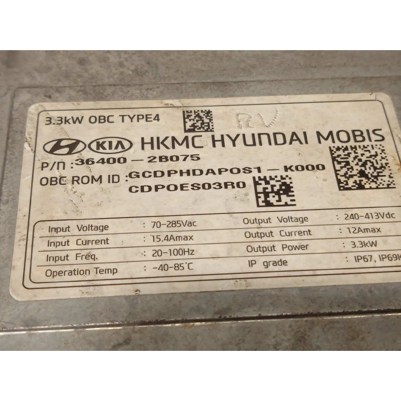 Recambio de convertidor potencia para kia xceed edrive phev referencia OEM IAM 364002B075  