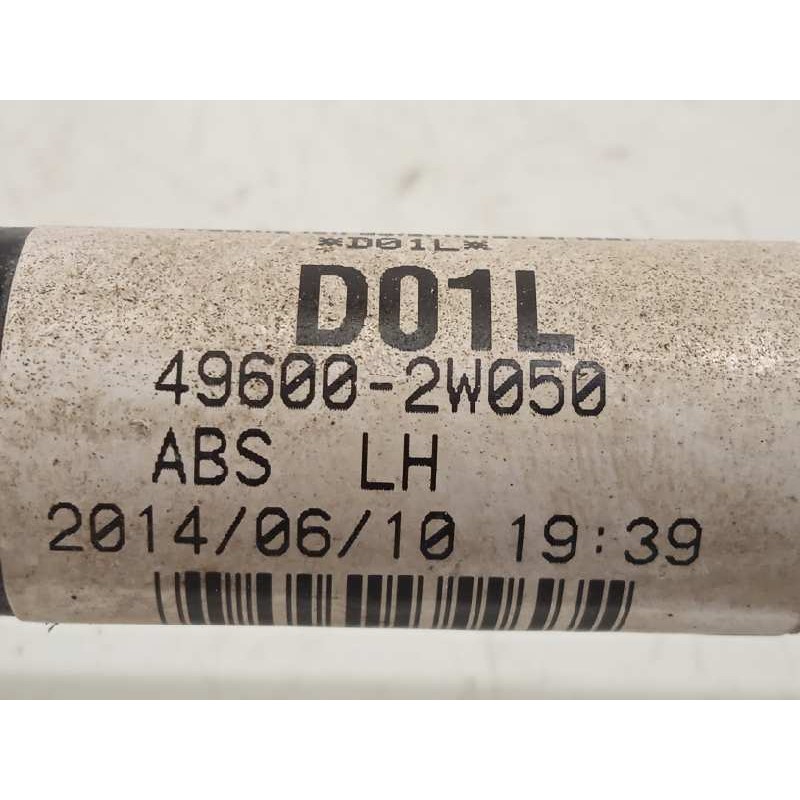 Recambio de transmision trasera izquierda para hyundai grand santa fe 2.2 crdi cat referencia OEM IAM 496002W050  