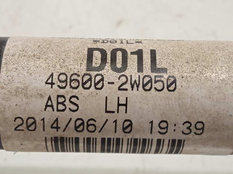 Recambio de transmision trasera izquierda para hyundai grand santa fe 2.2 crdi cat referencia OEM IAM 496002W050  