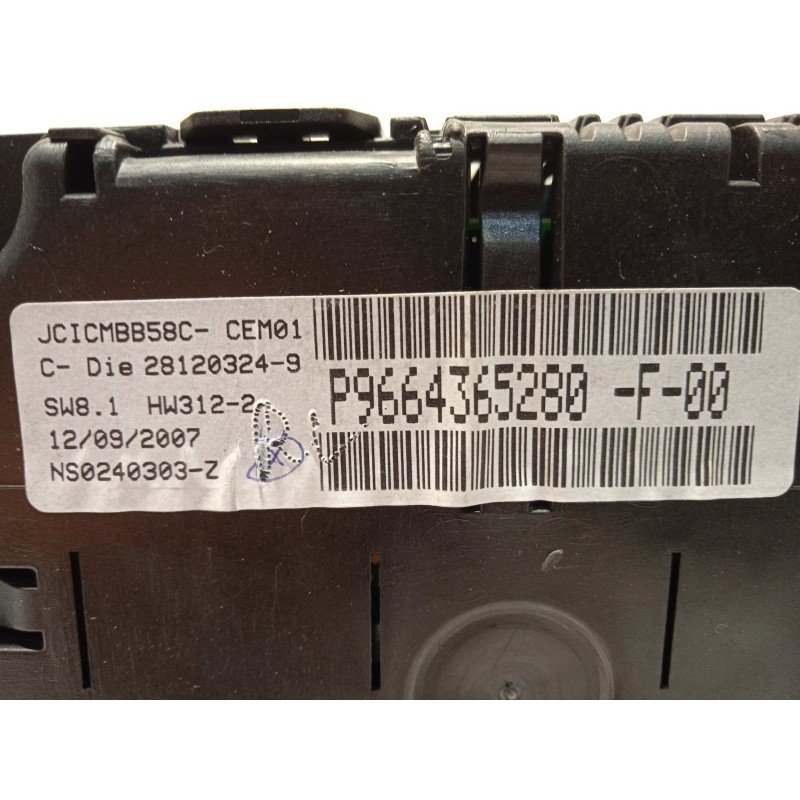 Recambio de cuadro instrumentos para citroën c4 picasso exclusive referencia OEM IAM 9664365280 P9664365280 6103V4