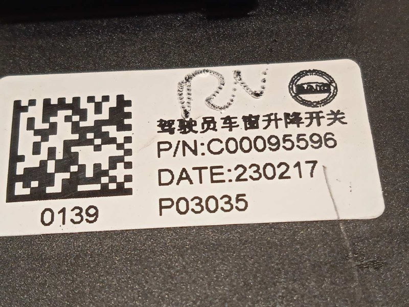Recambio de mando elevalunas delantero izquierdo para auto union deliver 9 2.0 referencia OEM IAM C00095596  