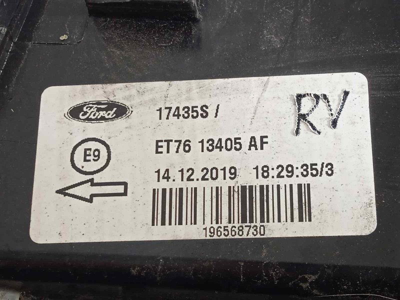 Recambio de piloto trasero izquierdo para ford transit courier trend referencia OEM IAM ET7613405AF  2069626