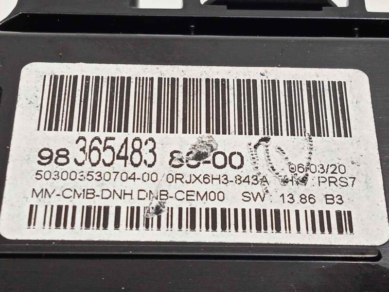 Recambio de cuadro instrumentos para ds 7 crossback grand chic referencia OEM IAM 9836548380  