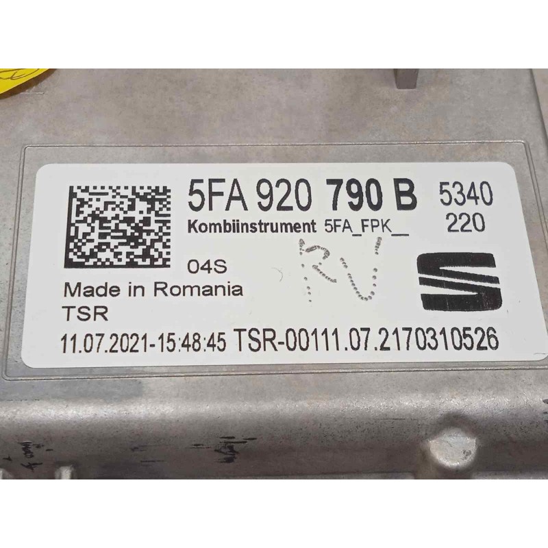 Recambio de cuadro instrumentos para seat leon (kl1) fr referencia OEM IAM 5FA920790B  