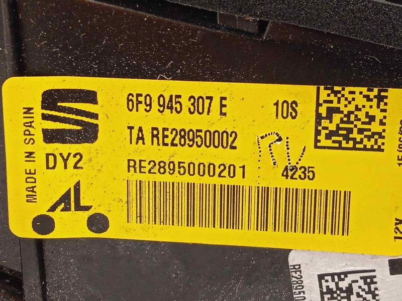 Recambio de piloto trasero izquierdo interior para seat arona fr referencia OEM IAM 6F9945307E  