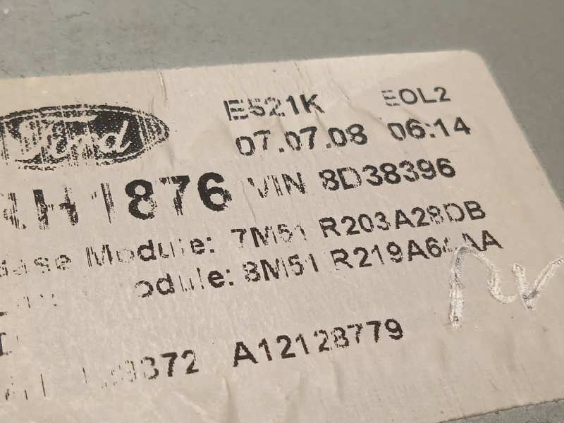 Recambio de elevalunas delantero derecho para ford kuga (cbv) trend referencia OEM IAM 8M51R219A64AA  7M51R203A28DB